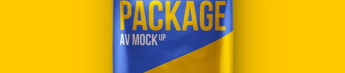 Free Snack Package Mockup (PSD)