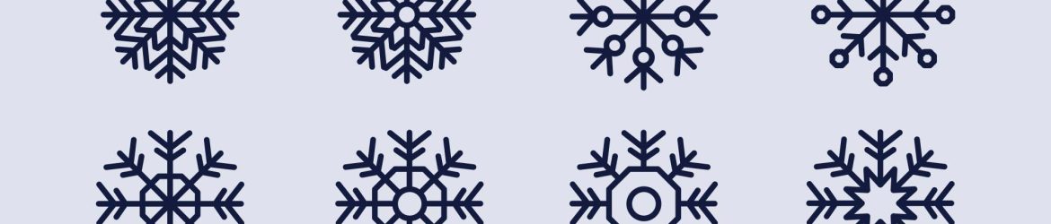 Free Snowflake Vector Icons – Part 02 (Ai)