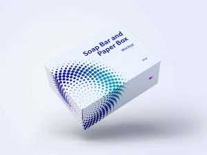 Free Soap Bar Box Mockup (PSD)