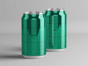 Free Soda Can Mockup (PSD)