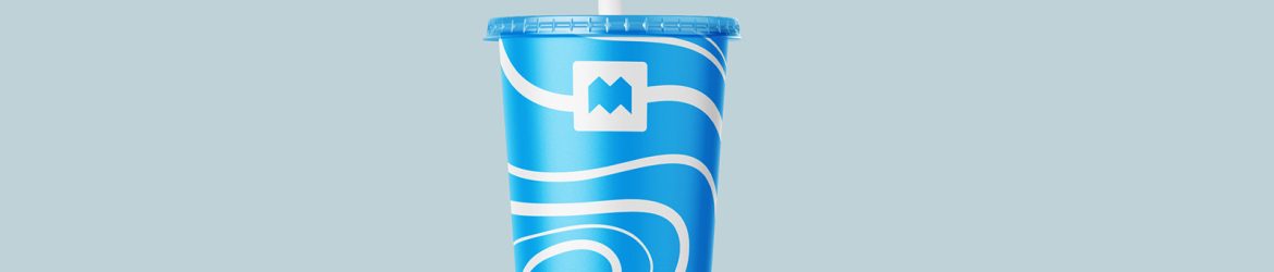 Free soda drink mockup