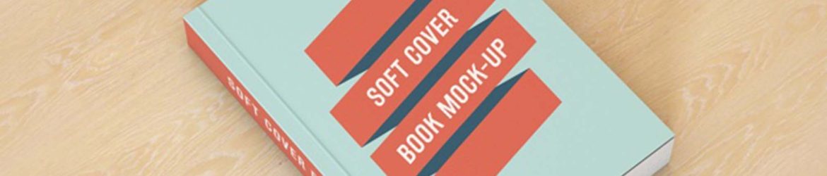 Free Soft Cover Book Mockup (PSD)