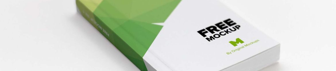 Free Softcover Trade Book Mockup (PSD)