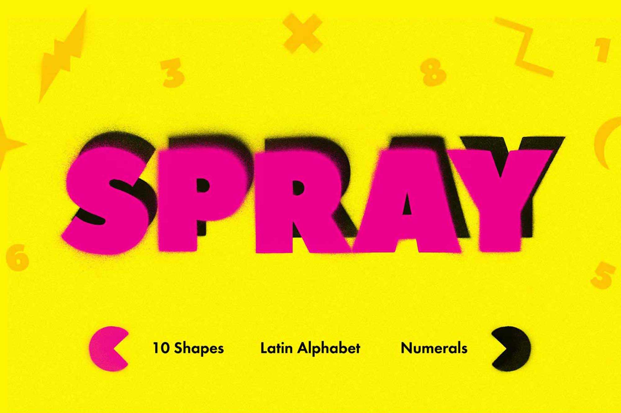 Free Spray Art Graphics Toolkit