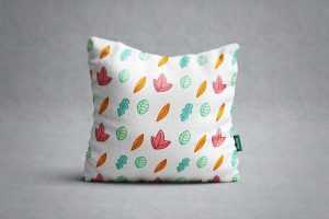 Free Square Pillow Mockup (PSD)