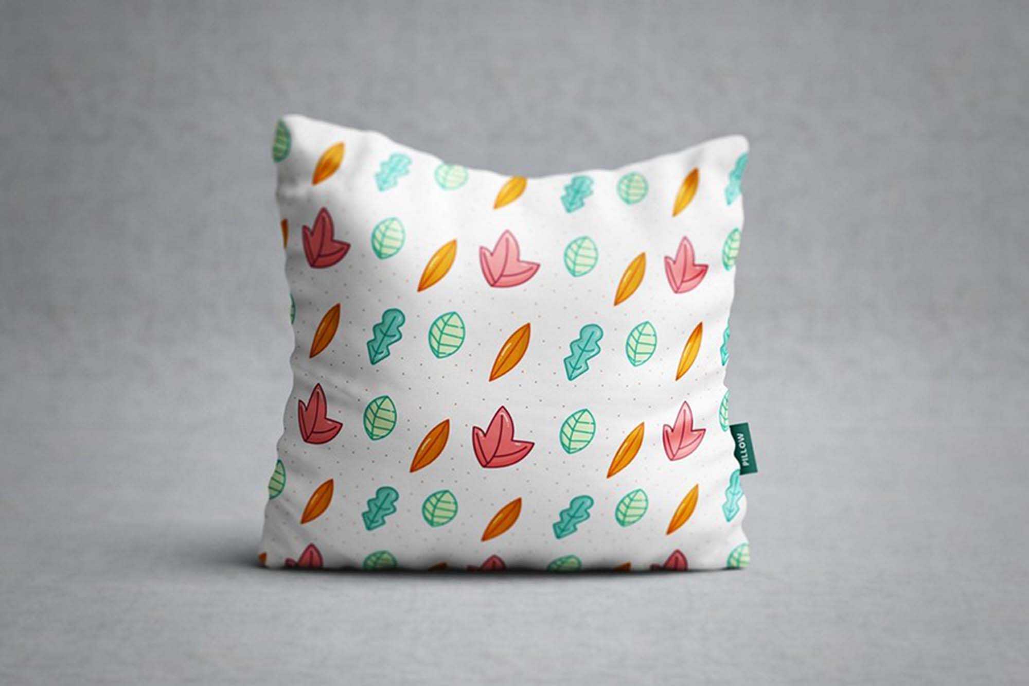 Free Square Pillow Mockup (PSD)