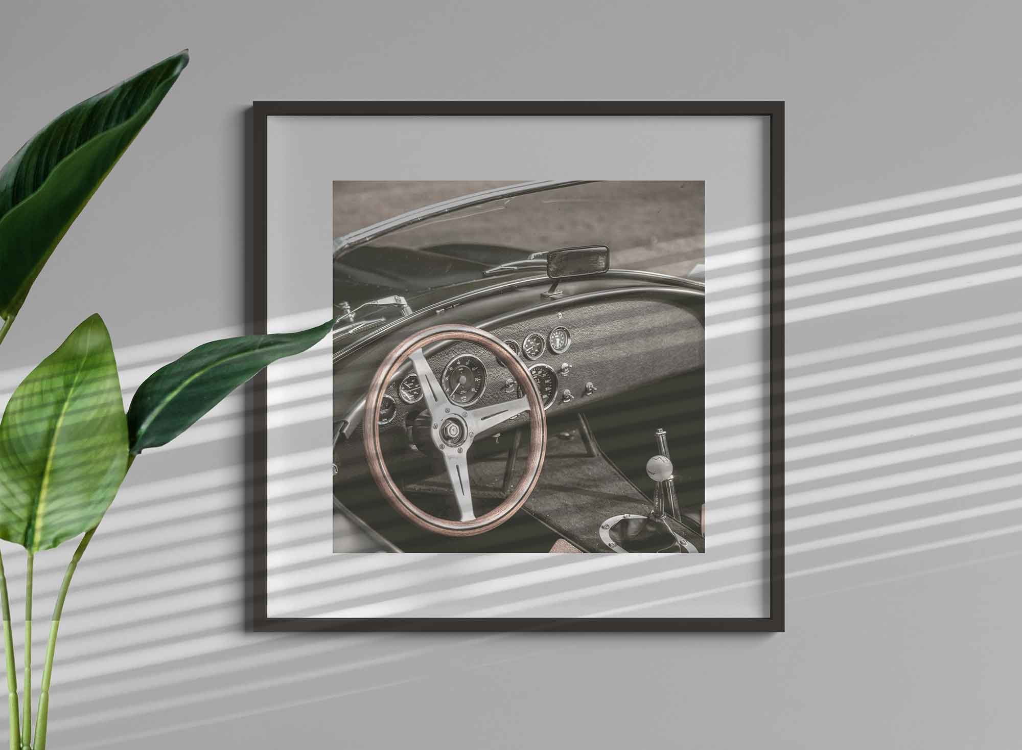 Free Square Poster Frame Mockup Set (PSD)
