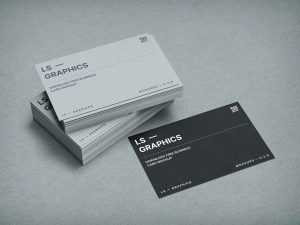 Free Stacked Business Cards Mockup V2.0 (PSD)