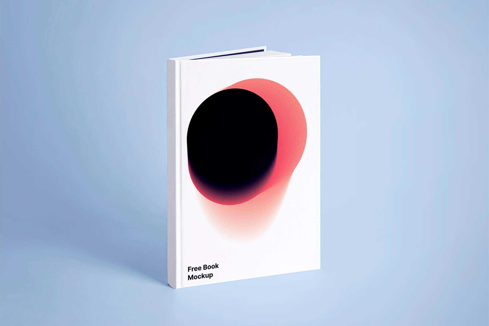 Free Standing Book Mockup (PSD)