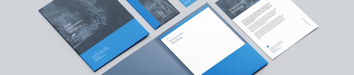 Free stationery mockup