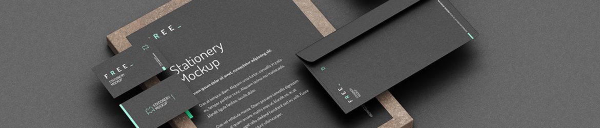 Free stationery mockup