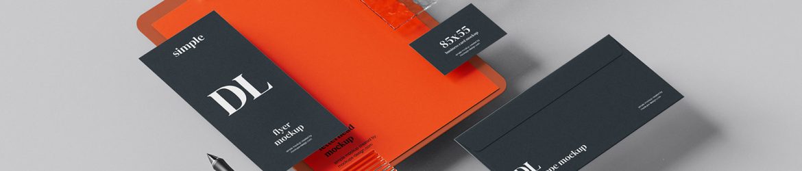 Free stationery mockup set