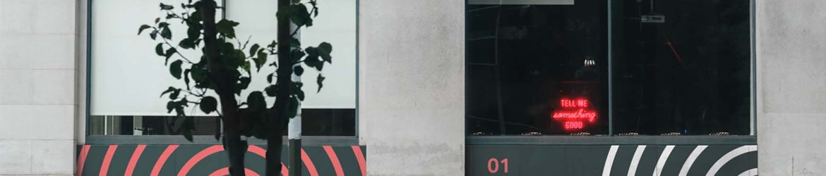Free Store Front Wall Mockup (PSD)