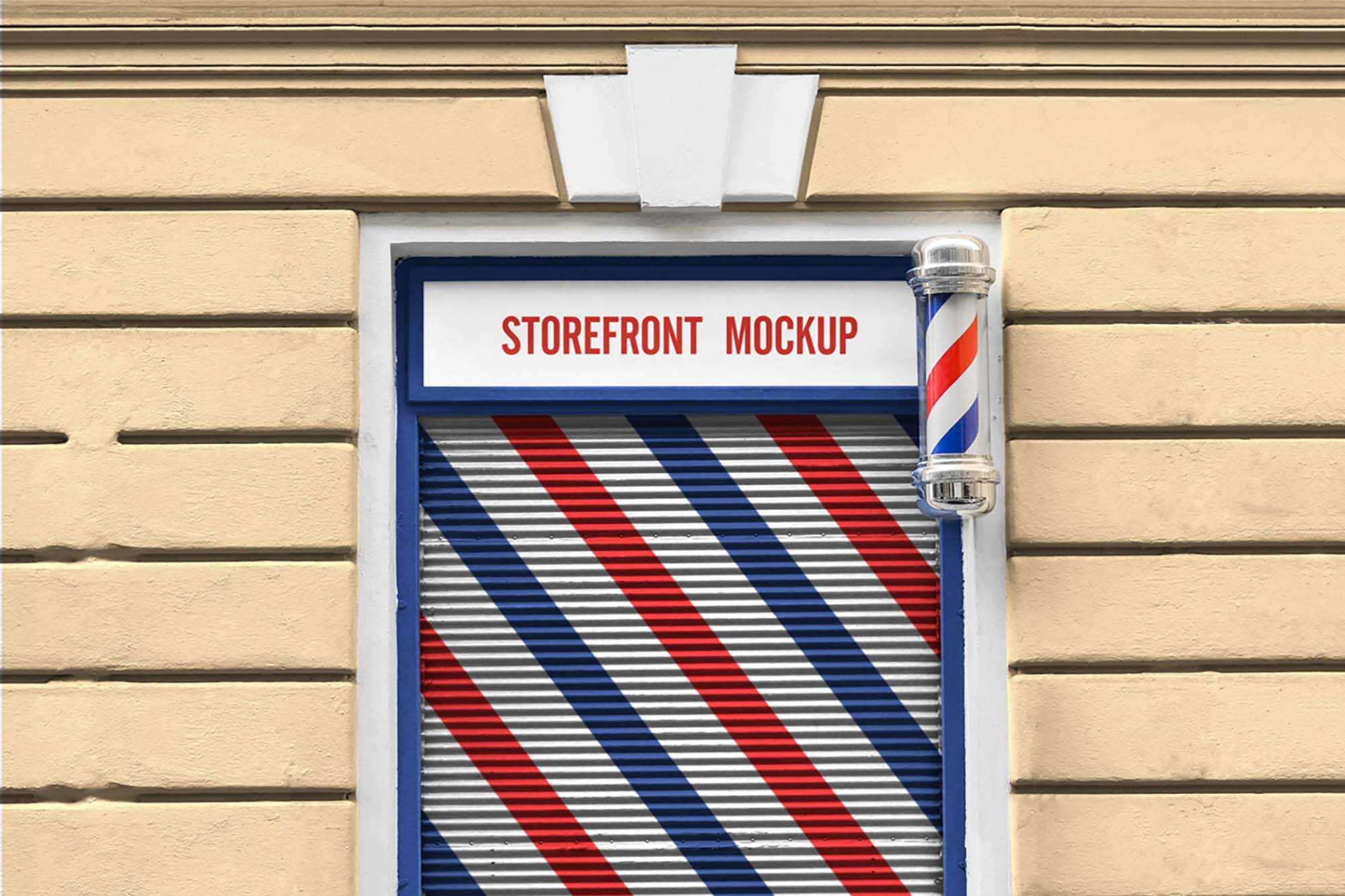 Free Storefront Mockup (PSD)