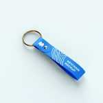 Free strap keychain mockup