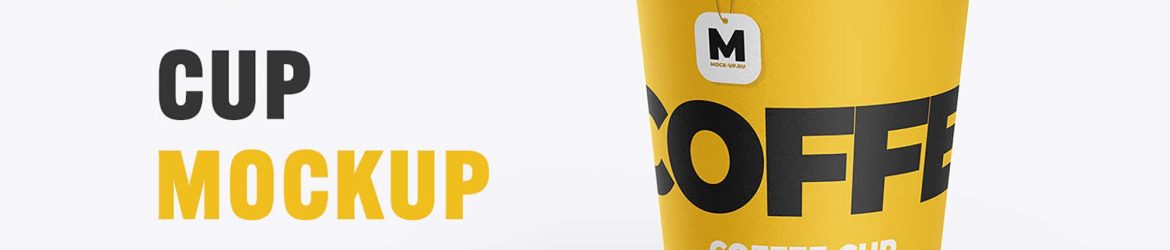 Free Tea and Coffee Cup Mockup (PSD)