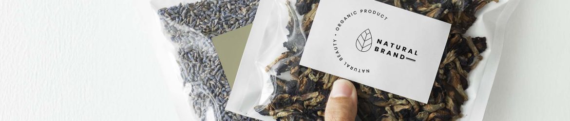 Free Tea Branding Package Mockup (PSD)