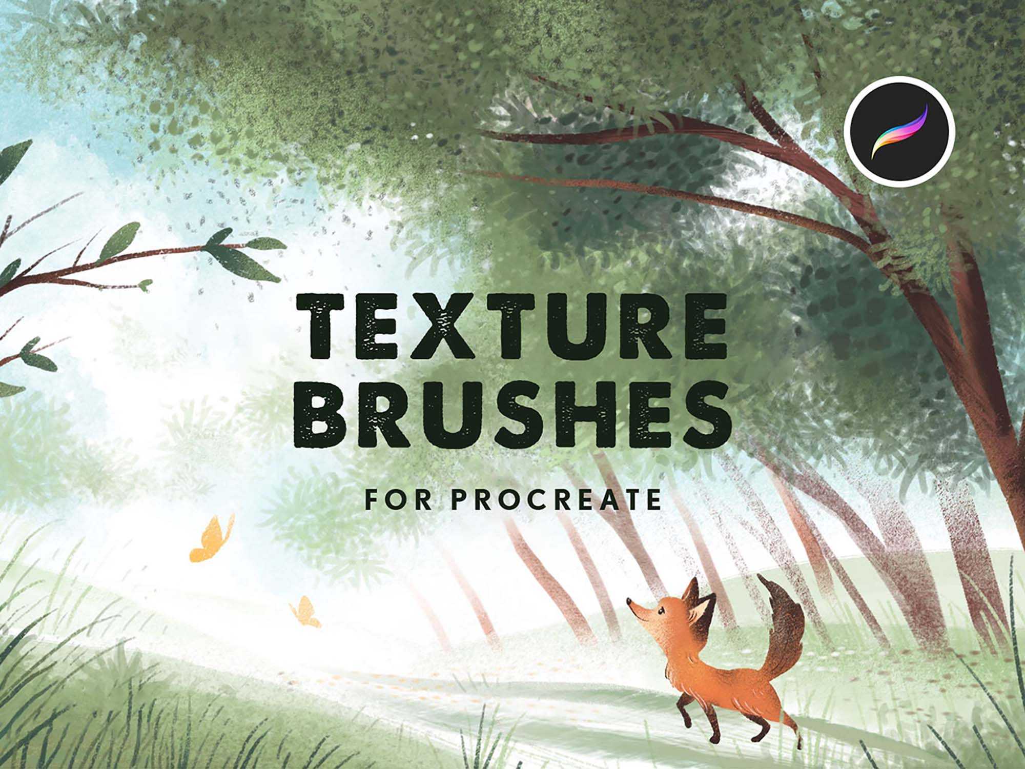 Free Texture Procreate Brushes (BRUSHSET)