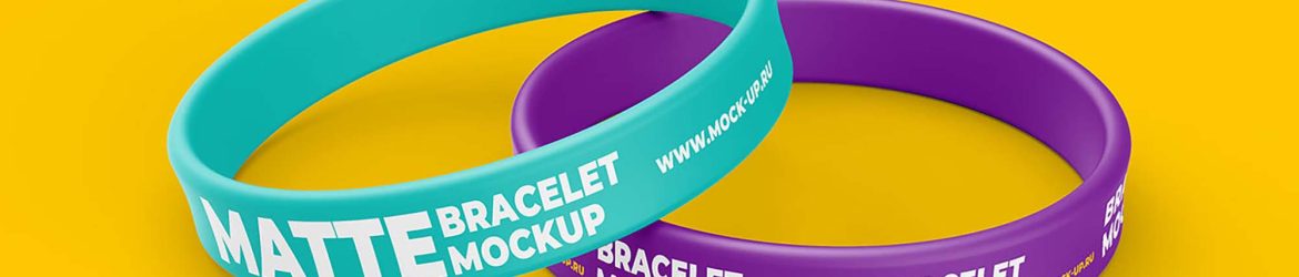 Free Thin Bracelet Mockup (PSD)