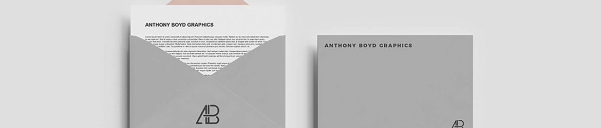 Free Top View Envelope Mockup (PSD)