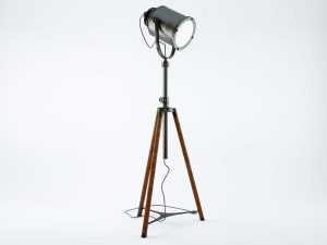 Free Tripod Floor Lamp 3D Model (MAX)