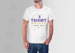 Free Tshirt Mockup PSD