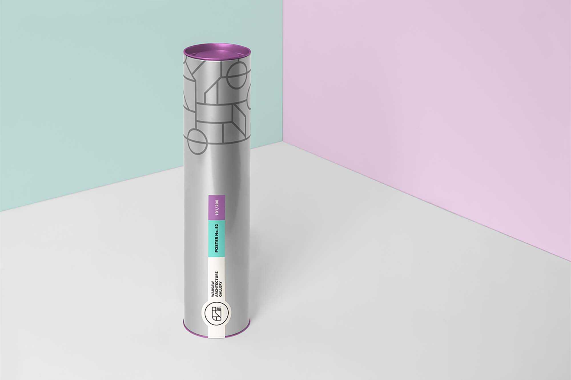 Free Tube Packaging Mockup (PSD)