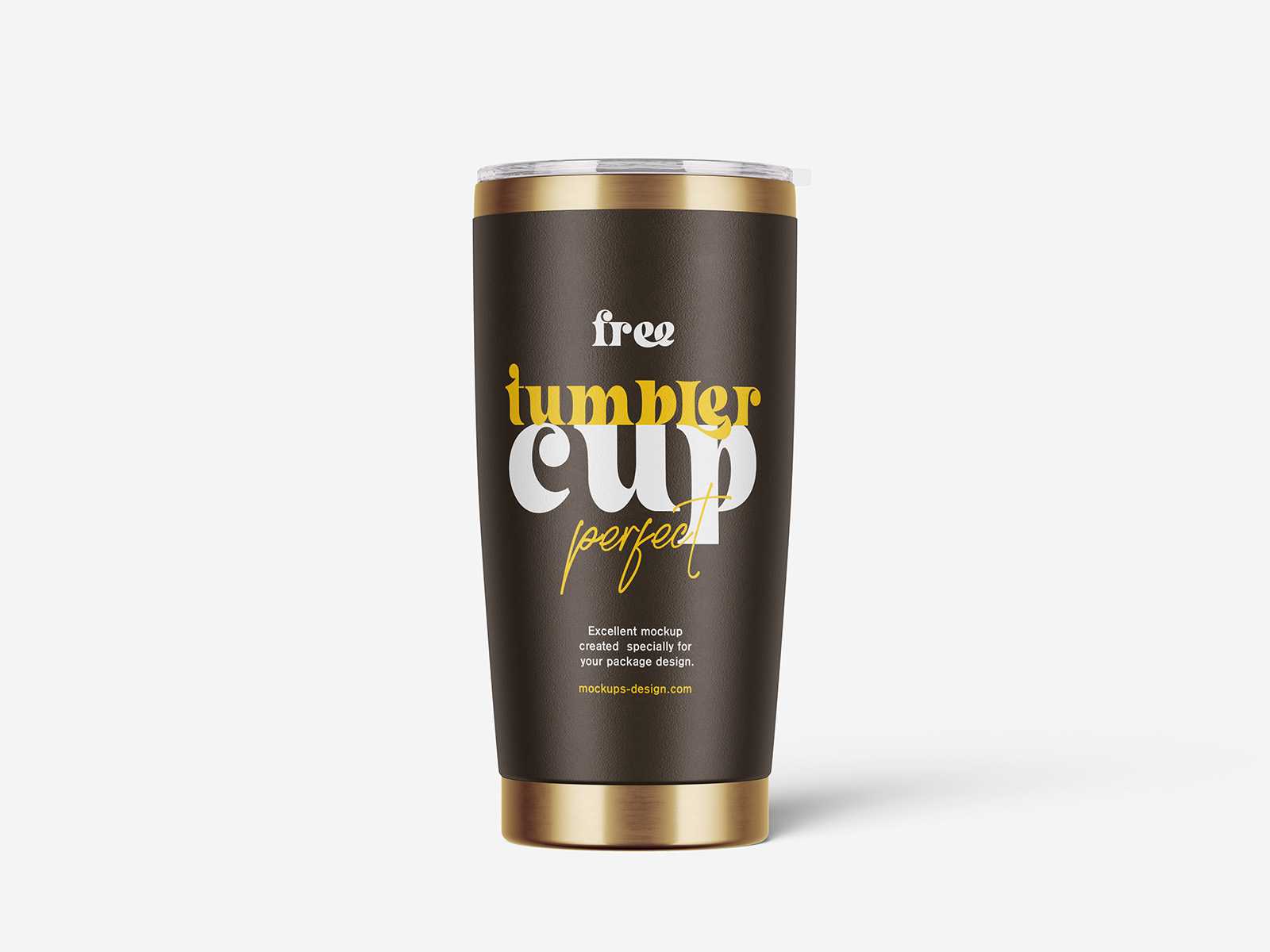 Free tumbler mockup - Instant Download