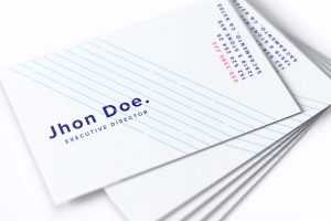 Free UK Business Cards Mockup (PSD)