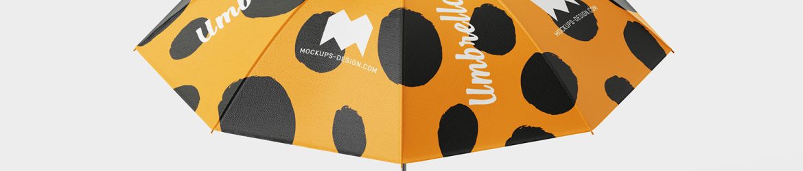 Free umbrella mockup