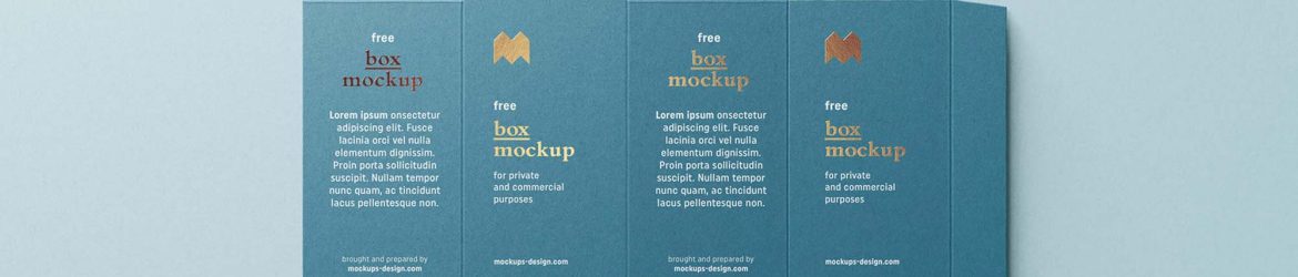 Free Unfolded Box Mockup (PSD) Free Unfolded Box Mockup (PSD)