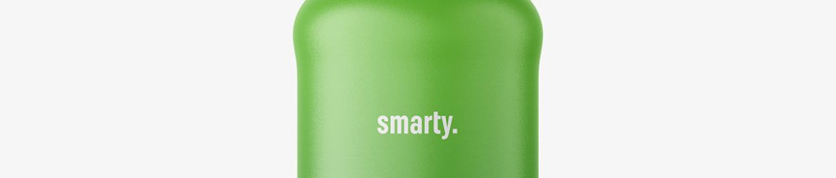Free universal food bottle mockup / matt