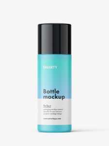Free universal matt bottle mockup