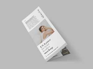 Free US letter bi-fold leaflet