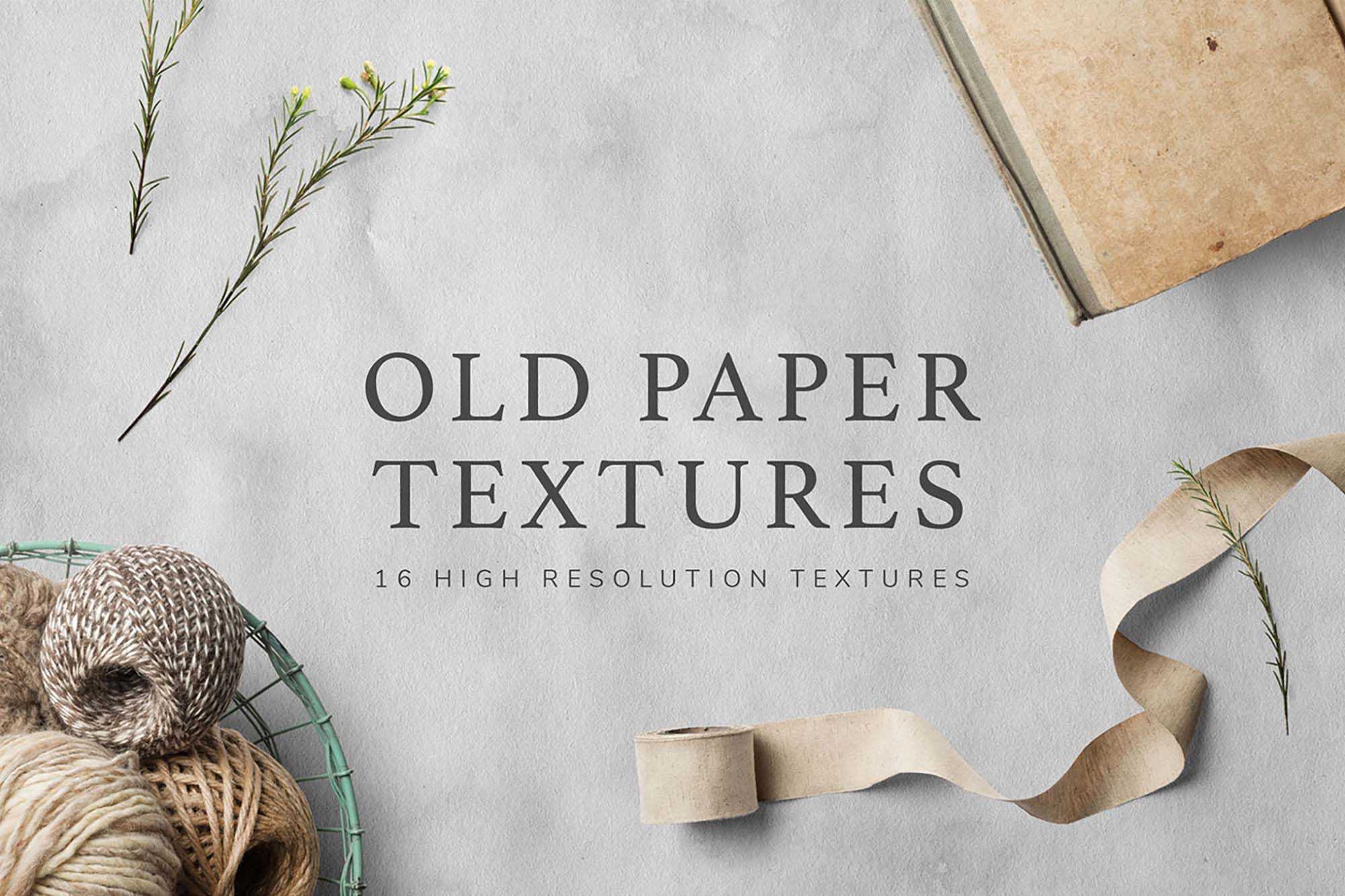 Free Vintage Old Paper Textures (JPG)
