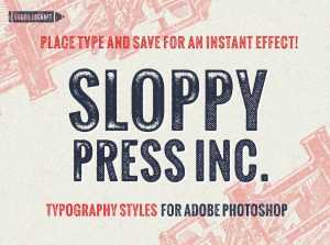 Free Vintage Photoshop Layer Styles (PSD)