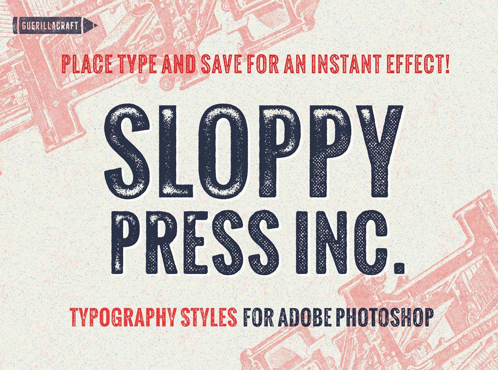 Free Vintage Photoshop Layer Styles (PSD)