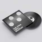 Free vinyl mockup - Free PSD Download Free vinyl mockup