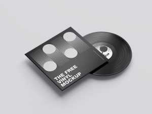 Free vinyl mockup