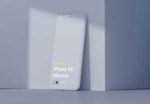 Free Vivid iPhone X Mockup (PSD)