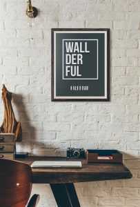 Free Wallderful Frame Mockups (PSD)