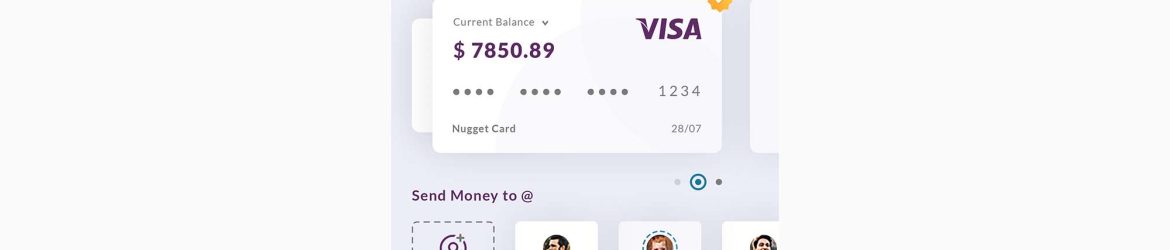 Free Wallet & Dashboard App Template (PSD)