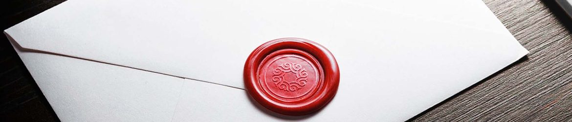 Free Wax Seal Logo Mockup (PSD)