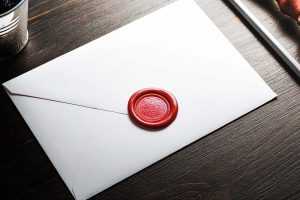 Free Wax Seal Logo Mockup (PSD)