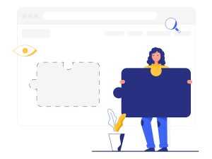 Free Website Building Illustration (Sketch)