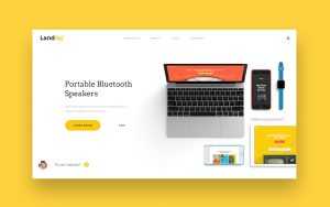 Free Website Landing Pages UI kit Templates
