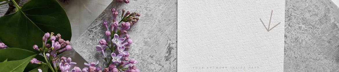 Free Wedding Menu Mockup (PSD)