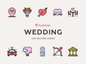 Free Wedding Vector Icons (SVG, PNG)