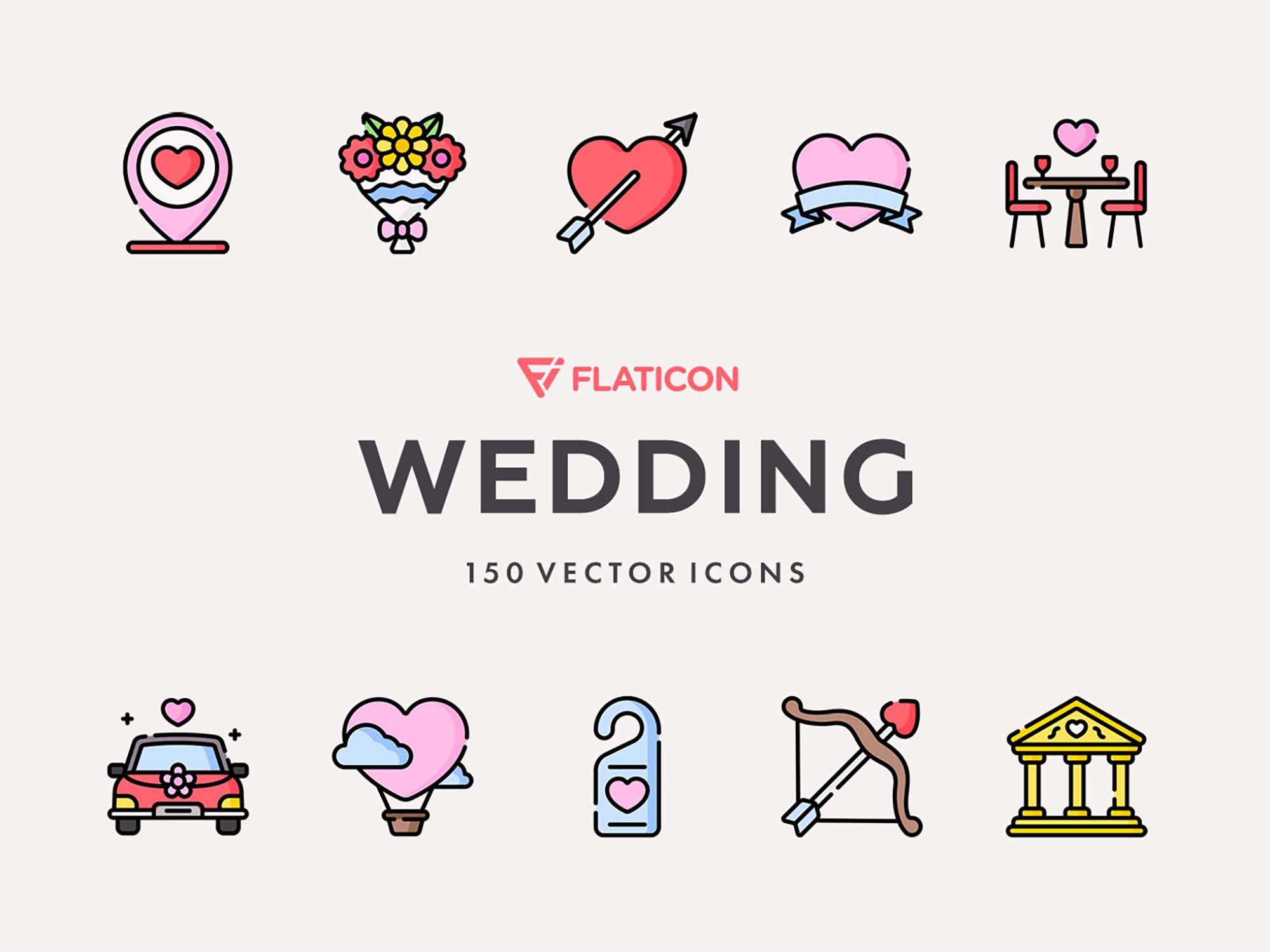 Free Wedding Vector Icons (SVG, PNG)