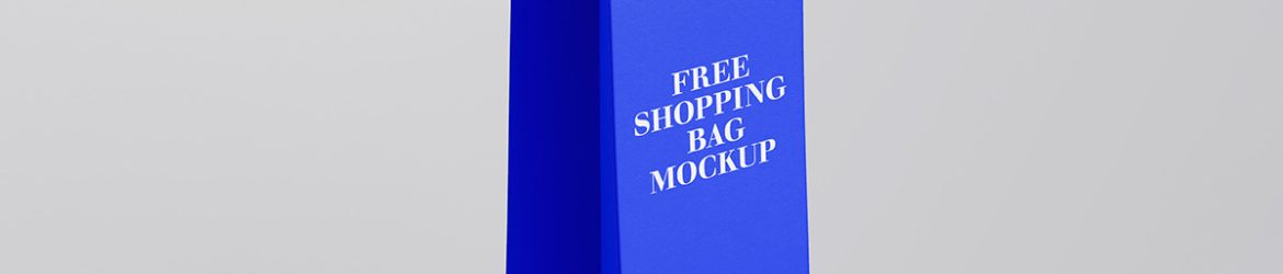 Free wine bag mockup
